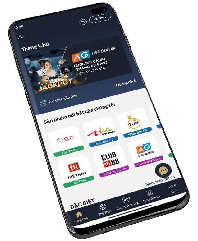 Giao diện trò chơi slot trên điện thoại di động scv388 chính thức
